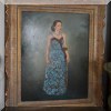 A30. ACE Hoffman vintage painted photographic portrait. 